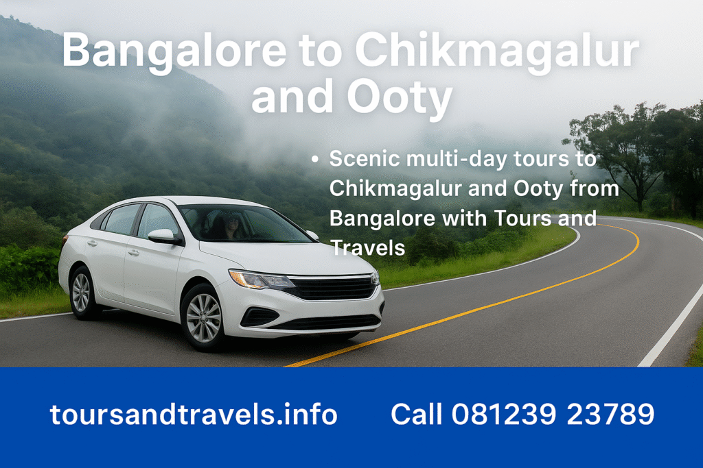Bangalore to Chikmagalur cab