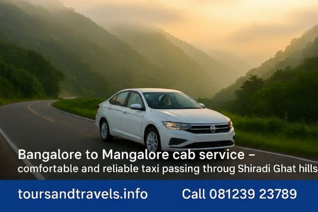 Bangalore to Mangalore cab service