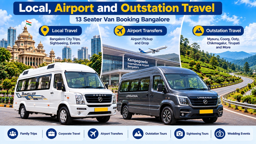 13 SETS Local, Airport and Outstation Travel