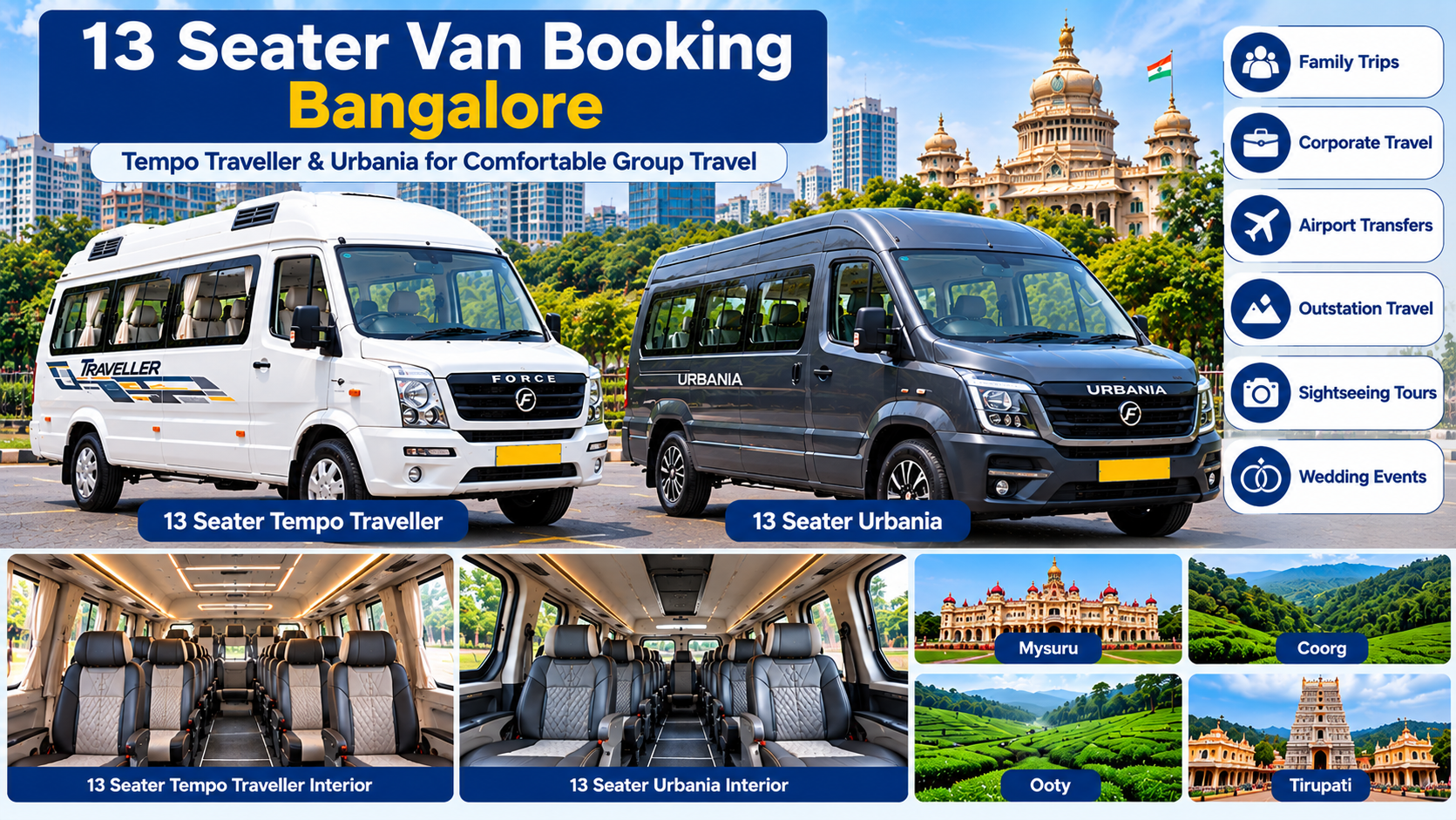 13 Seater Van Booking