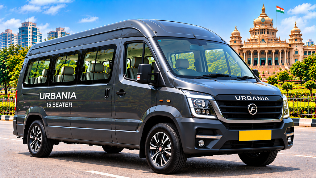 15 Seater Urbania Rental Bangalore