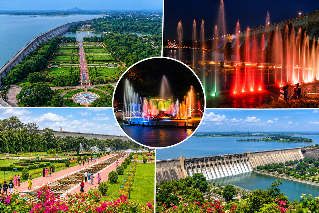 Brindavan Gardens Mysore attractions