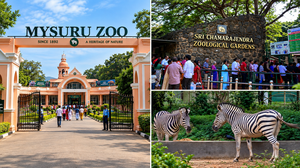 Mysore Zoo Mysore attractions