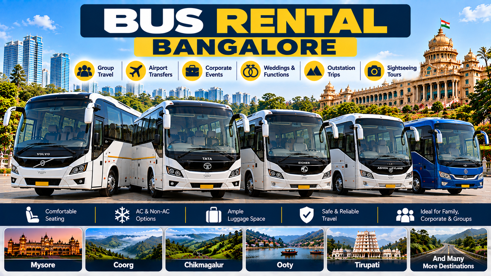 Bus Rental Bangalore