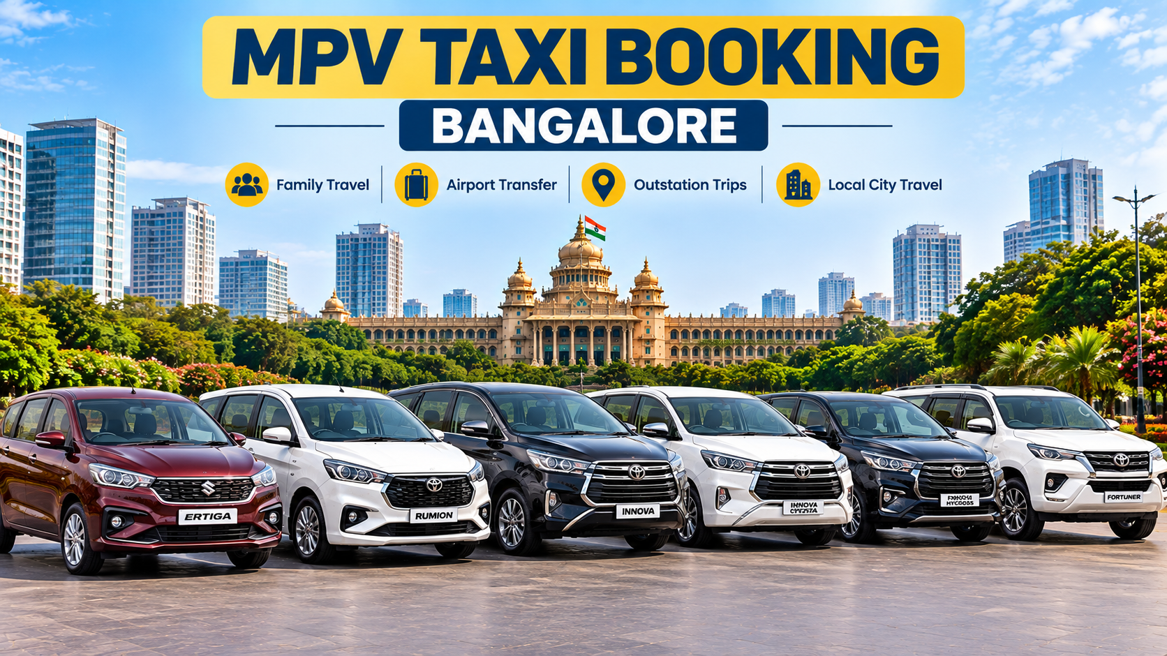 MPV Taxi Booking Bangalore