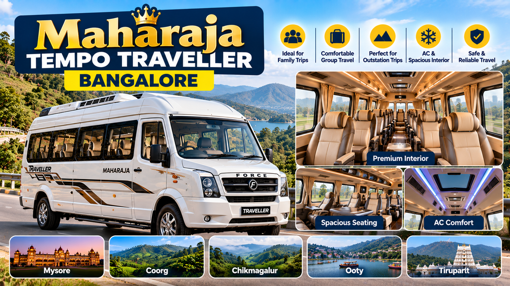 Maharaja Tempo Traveller Bangalore