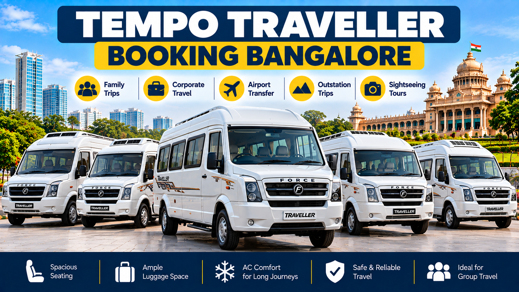 Tempo Traveller Booking Bangalore
